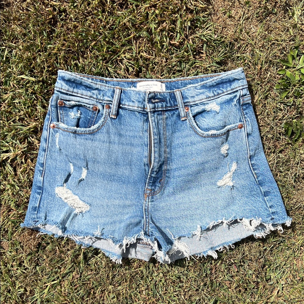 Distressed Denim Women Shorts